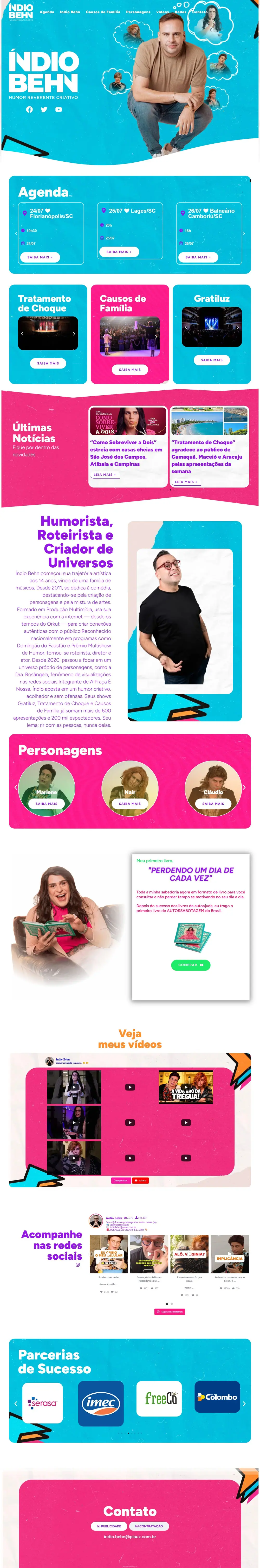 Site Índio Behn